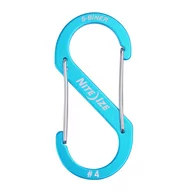 Sprzęt wspinaczkowy - Nite Ize - Karabinek S-Biner® Aluminum Dual Carabiner #4 - Niebieski - SBA4-03-R6 - miniaturka - grafika 1