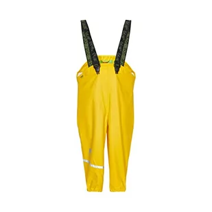 Celavi Spodnie przeciwdeszczowe chłopięce - solidne spodnie przeciwdeszczowe, ŻÓŁTY, 24 miesiący - Spodnie i spodenki dla chłopców - miniaturka - grafika 1