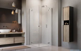 Radaway Essenza Kdd kabina 80x80cm szkło przejrzyste 1385061-01-01L/1385061-01-01R - Kabiny prysznicowe - miniaturka - grafika 5
