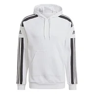 Moda i Uroda OUTLET - adidas Męskie Hooded Track Top Sq21 Sw Hood, White, GT6637, LT2 - miniaturka - grafika 1