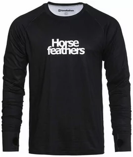 Bielizna sportowa męska - Horsefeathers RILEY black męska bielizna termo - L - grafika 1