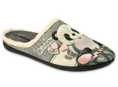 Kapcie damskie - Kapcie damskie pantofle domowe INBLU 155d209-36 - miniaturka - grafika 1