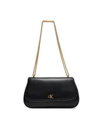 Torebki damskie - Calvin Klein Torebka Ck Convertible Chain Medium Bag LV04F3171G Czarny - miniaturka - grafika 1