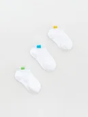 Skarpetki dla dzieci - Reserved - Skarpetki z bawełną 3 pack - biały - miniaturka - grafika 1