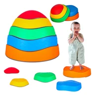 Zabawki sensoryczne - Ścieżka Sensoryczna Kamienie Balansujące Kamienie Do Treningu Równowagi 5 - miniaturka - grafika 1