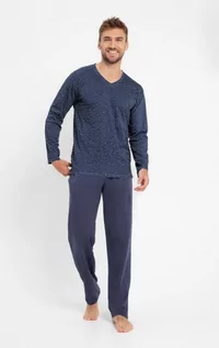 Piżamy męskie - Taro Trevor 3070 dł/r 3XL-4XL Z24 piżama męska - grafika 1