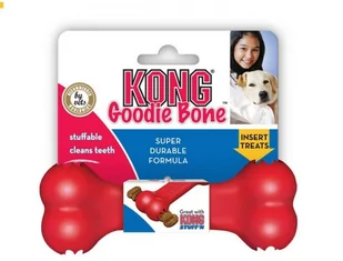 Kong Goodie Bone - rozmiar S 035585780108 - Zabawki dla psów - miniaturka - grafika 1