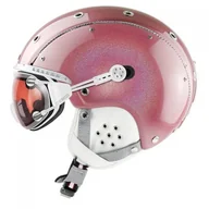 Kaski narciarskie - Kask narciarski CASCO SP-3 Special Crystal rose M - miniaturka - grafika 1