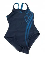 Stroje kąpielowe dla dziewczynek - Strój Kąpielowy Jednoczęściowy Pływacki Arena Spirit Niebieski R. 34 Xs - miniaturka - grafika 1
