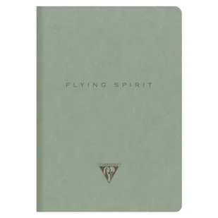 Zeszyt Clairefontaine Flying Spirit A5, linie, zielony - Zeszyty szkolne - miniaturka - grafika 1