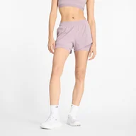 Spodenki damskie - Spodenki damskie New Balance WS41287ICW  różowe - miniaturka - grafika 1