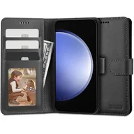 Etui i futerały do telefonów - Etui TECH-PROTECT Wallet do Samsung Galaxy S23 FE Czarny - miniaturka - grafika 1