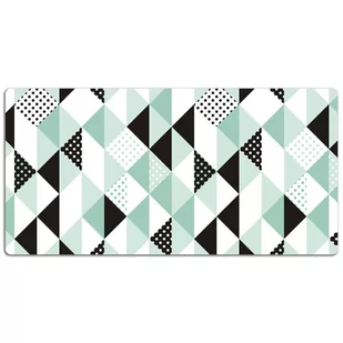 Mata ochronna na biurko Wzór z trójkątów 120x60 cm, Dywanomat - Podkładki na biurko - miniaturka - grafika 1