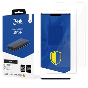 2x Folia na zaokrąglony ekran do do Huawei Mate 30 Pro 5G - 3mk ARC+ - Szkła hartowane na telefon - miniaturka - grafika 1