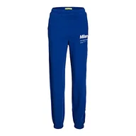Spodnie damskie - JACK & JONES Damskie spodnie dresowe Jjxx Jxbianca Hw Relaxed Vint Sweatpants Sn do biegania, Sodalite Blue/Print:bright White Milano Print, L - miniaturka - grafika 1