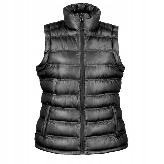 Kamizelka damska Ice Bird rozpinana z kieszeniami Czarny r. XS