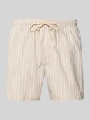 Kąpielówki męskie - Spodenki kąpielowe z szybkoschnącego materiału - miniaturka - grafika 1