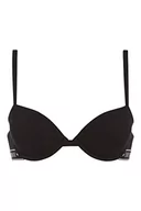 Biustonosze - Emporio Armani biustonosz push up, czarny, 85B - miniaturka - grafika 1