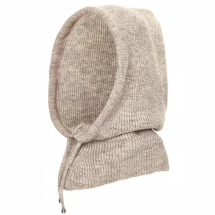 Kaptur damski VIVIEN Jasny beż - Czapki damskie - miniaturka - grafika 1