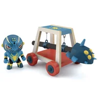 Zabawki interaktywne dla dzieci - Figurka Arty Toys - Spider Attak i taran DJ06750 - miniaturka - grafika 1