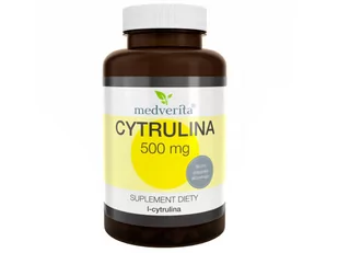 Medverita MEDVERITA, Cytrulina, 500 mg, 60 kapsułek - Aminokwasy - miniaturka - grafika 1