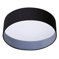 Lampy sufitowe - Plafon sufitowy KANLUX RifaLED 17.5W WW B/W Czarno-biały - miniaturka - grafika 1
