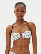 Stroje kąpielowe - Max Mara Beachwear Góra od bikini 2516821259650 Biały - miniaturka - grafika 1