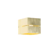 Lampy ścienne - QAZQA Inteligentny kinkiet złoty 9,7 cm z WiFi G9 - Transfer - miniaturka - grafika 1