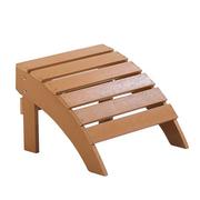 Fotele i krzesła ogrodowe - Shumee Podnóżek ogrodowy jasne drewno ADIRONDACK 270228 - miniaturka - grafika 1