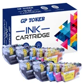 Tusze zamienniki - Gp Toner Zamiennik 10x Tusz do Brother LC-3219XL MFC-J5330dw MFC-J5730dw Zestaw GP-B3219XL CMYKK X2 - miniaturka - grafika 1