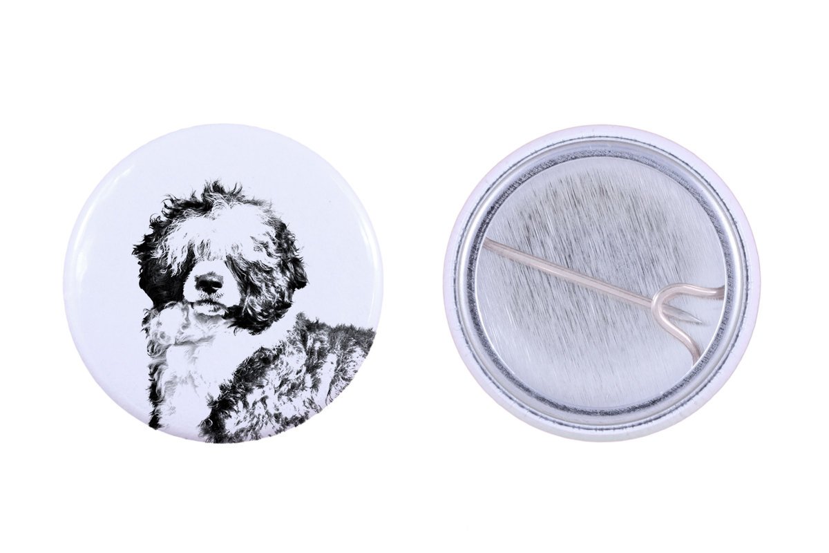 Portugalski pies dowodny - przypinka z twoim psem, dodaj własne foto, marka Art-Dog