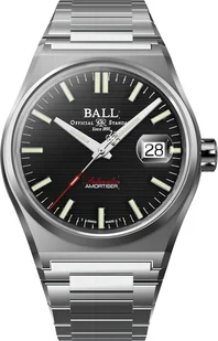 Zegarek Zegarek Ball NM9050C-S1-BK Roadmaster Perseverer (40mm) - Zegarki męskie - miniaturka - grafika 1