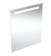 Lustra - Geberit Option - Lustro z oświetleniem LED, 60x70 cm, aluminium 502.805.00.1 - miniaturka - grafika 1