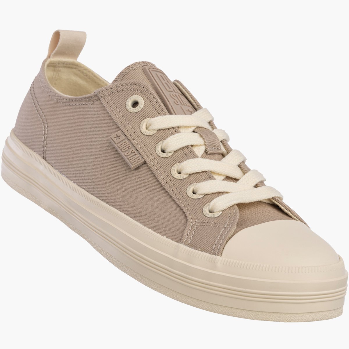 Trampki Damskie BIG STAR Buty Sportowe Niskie Casual Szare TT274819 Szary 37