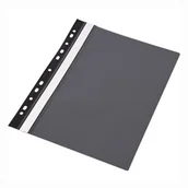 Teczki i skoroszyty - SKOROSZYT WPINANY A4 MIĘKKI JUST CZARNY - miniaturka - grafika 1