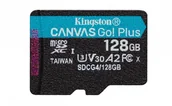Karty pamięci - KINGSTON microSDXC Canvas Go Plus 128GB SDCG4/128GBSP - miniaturka - grafika 1