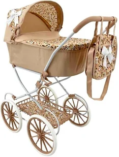 Wózek Retro dla lalek z torbą - Wózki dla lalek - miniaturka - grafika 1