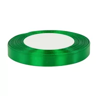 Opakowania i torebki na prezenty - Wstążka Satynowa Zielona 12mm x 36y nr 122 - miniaturka - grafika 1