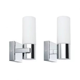 Paulmann Lampa łazienkowa 70354 E14 1 x 40 W IP44 230 V 10.5 cm x 8.5 cm x 19.5 cm Chrom - Lampy ścienne - miniaturka - grafika 1
