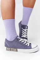 Trampki damskie - Trampki Niskie BIG STAR Granatowe HH274114 - Zazoo - miniaturka - grafika 1