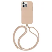 Etui i futerały do telefonów - UNIQ etui Coehl Muse iPhone 15 Pro 6.1" Magnetic Charging dusty nude - miniaturka - grafika 1