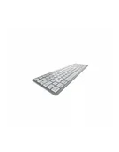 Klawiatury - Cherry KW 9100 SLIM Srebrny JK9110US1 US-ENGLISH - miniaturka - grafika 1
