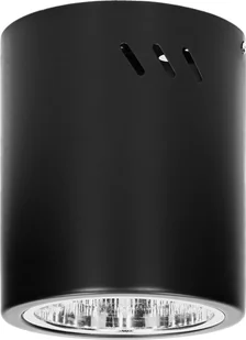 Orno KORIN 13, oprawa typu downlight, 60W, E27, stal, czarna - Lampy sufitowe - miniaturka - grafika 1