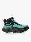 Buty trekkingowe damskie - Buty turystyczne damskie Columbia Escape Thrive Titanium Mid Outdry - teal/black - miniaturka - grafika 1