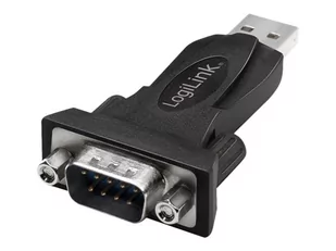 LOGILINK AU0002F USB2.0 adapter USB-A/M to DB9/M Win11 - Wtyczki i adaptery - miniaturka - grafika 1