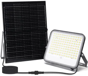 Aigostar - LED Ściemnialny naświetlacz solarny LED/20W/3,4V IP66 + pilot - Lampy ogrodowe - miniaturka - grafika 1