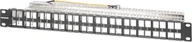 Akcesoria do szaf serwerowych - Intellinet Network Solutions Patch panel 19" 1U Intellinet na 48 modułów Keystone z tacką na kable 721028 - miniaturka - grafika 1