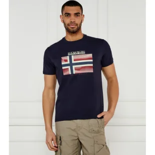 Napapijri T-shirt Lari Relaxed fit - Koszulki męskie - miniaturka - grafika 1