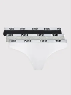 Puma Komplet 3 par stringów 907590 Kolorowy - Majtki damskie - miniaturka - grafika 1