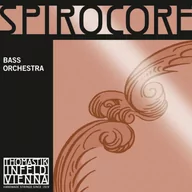 Akcesoria do instrumentów smyczkowych - Thomastik Einzelsaite für Kontrabass 3/4 Spirocore - H/B-Saite (low) Spiralkern, Chrom umsponnen, Orchesterstimmung, mittel 644241 - miniaturka - grafika 1